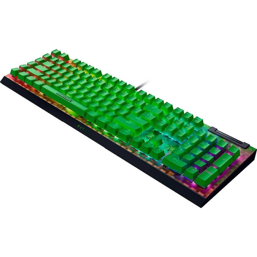 Teclado Gamer Razer BlackWidow V4 X Minecraft