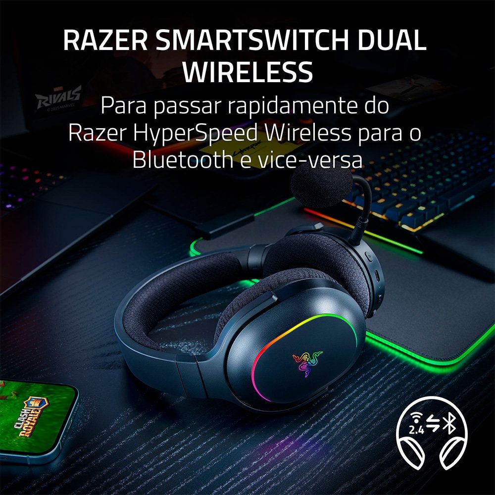 Razer Barracuda X Chroma | KaBuM!