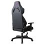 Cadeira Gamer 1STPLAYER WIN101, Até 160kg, Reclinável, com Almofadas, Material PVC, Preta e Rosa - WIN-101-BK