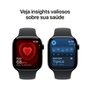 Apple Watch Series 11 GPS, Caixa Preta Brilhante de Alumínio de 46 mm, Pulseira Esportiva Preta, Tamanho M/G - MEUX4AM/A