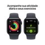 Apple Watch SE 3 GPS + Cellular, Caixa Meia-noite de Alumínio de 44 mm, Pulseira Esportiva Meia-noite, Tamanho P/M - MEPH4AM/A