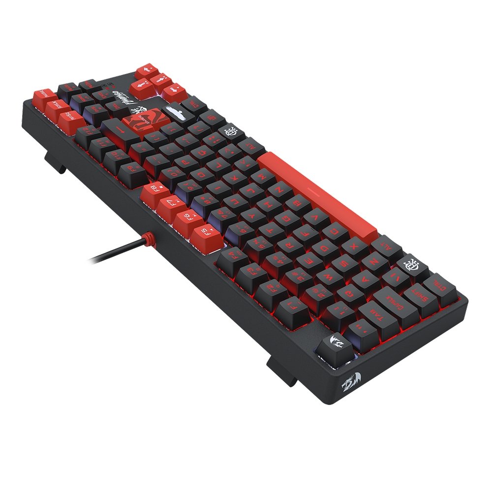 フラメンゴ　ジン Teclado Redragon Flamengo TKL Switch Marrom ABNT2