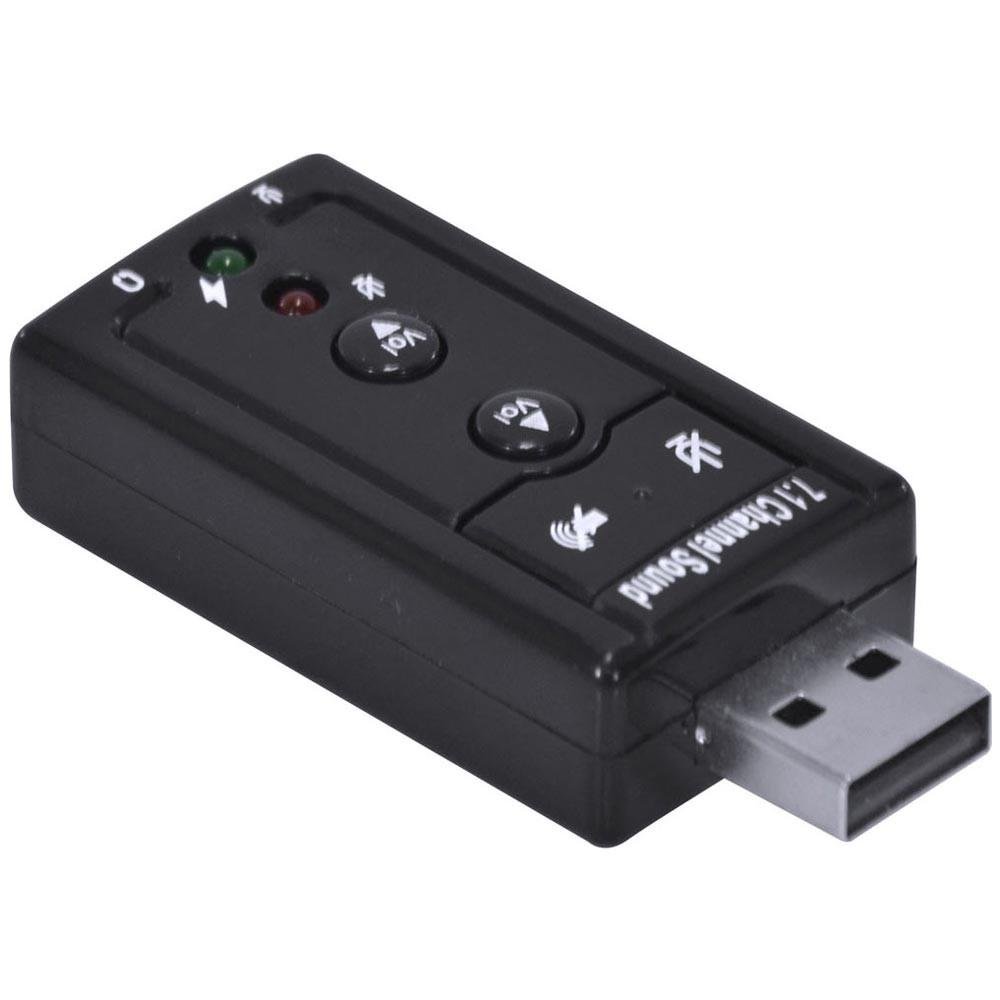 Adaptador de Som Vinik USB 7.1 Canais Virtual AUSB71 Adaptador de Som Vinik USB 7.1 Canais Virtual AUSB71