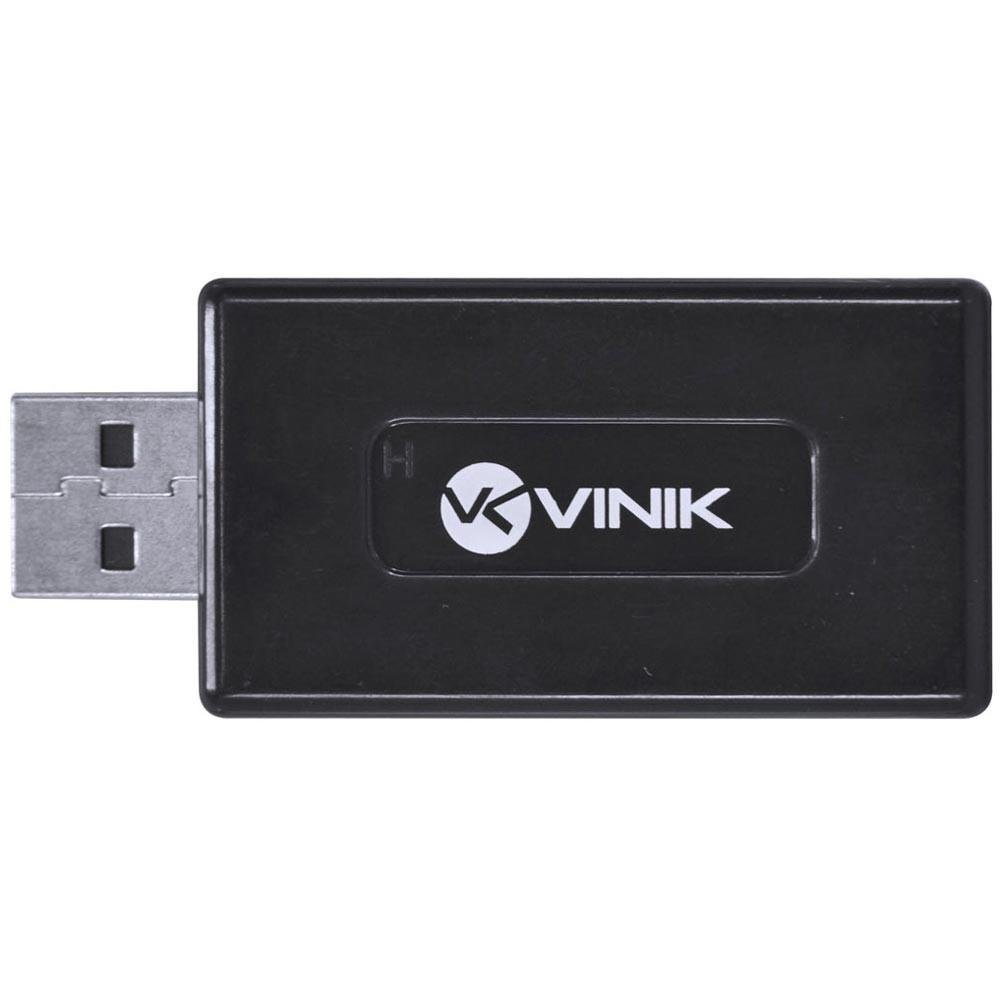 Adaptador de Som Vinik USB 7.1 Canais Virtual AUSB71 Adaptador de Som Vinik USB 7.1 Canais Virtual AUSB71