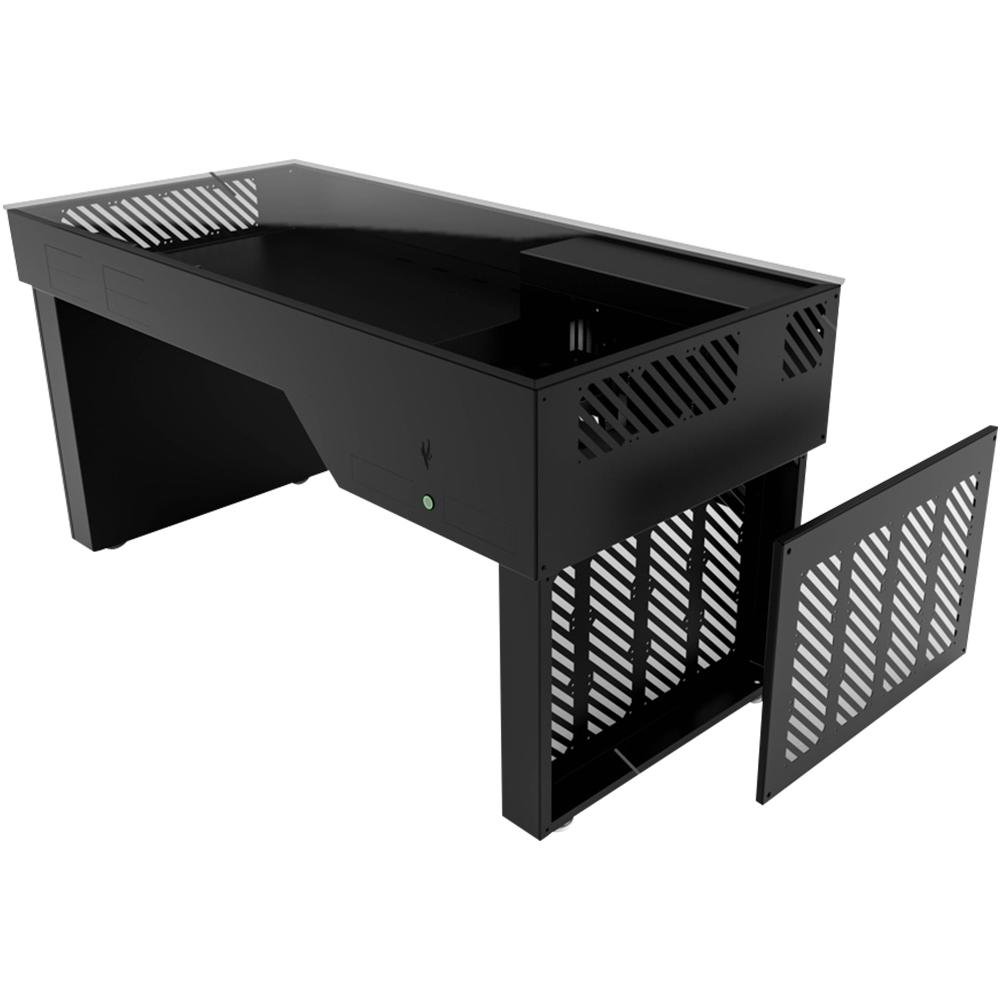 Mesa Gamer Hydra Desk 1.5m Aluminio E-ATX Mesa Case 8 mm Vidro Temperado Mesa Gamer Hydra Desk 1.5m Aluminio E-ATX Mesa Case 8 mm Vidro Temperado