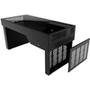 Mesa Gamer Hydra Desk 1.5m Aluminio E-ATX Mesa Case 8 mm Vidro Temperado