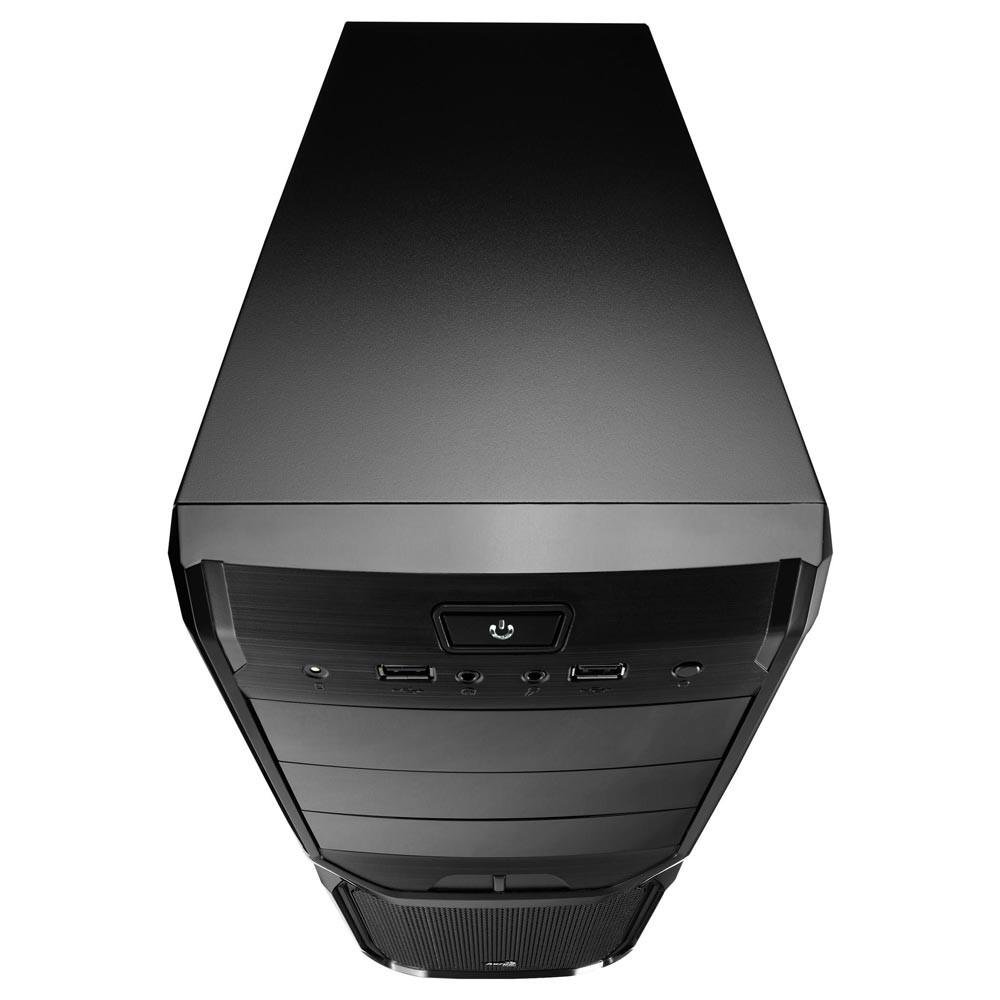 Gabinete Aerocool Gamer Mid Tower V3X Window Preto Gabinete Aerocool Gamer Mid Tower V3X Window Preto
