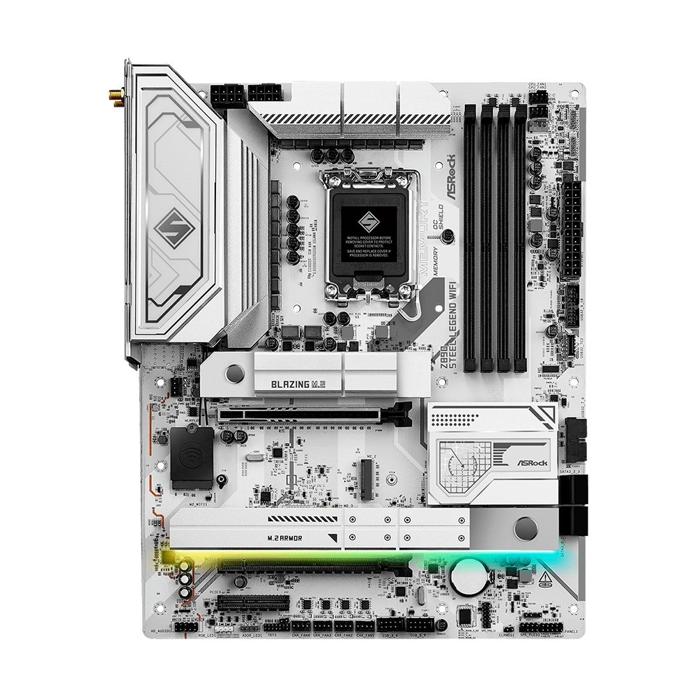 Placa-Mãe ASRock Z890 Steel Legend WiFi | KaBuM!