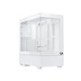 Gabinete Gamer Redragon Reflect Pro, Mid Tower, ARGB, ATX, Frontal e Lateral em Vidro, Sem FANs, Branco - CA-607W