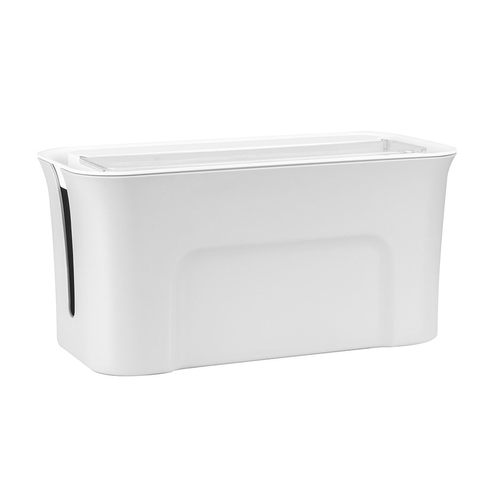 Caixa organizadora de cabos e fios Octoo OrguiBox, Cinza - 9838