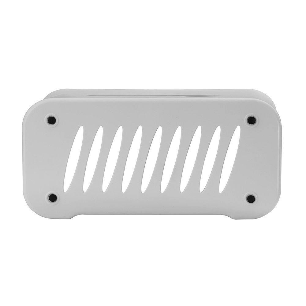 Caixa organizadora de cabos e fios Octoo OrguiBox, Cinza - 9838