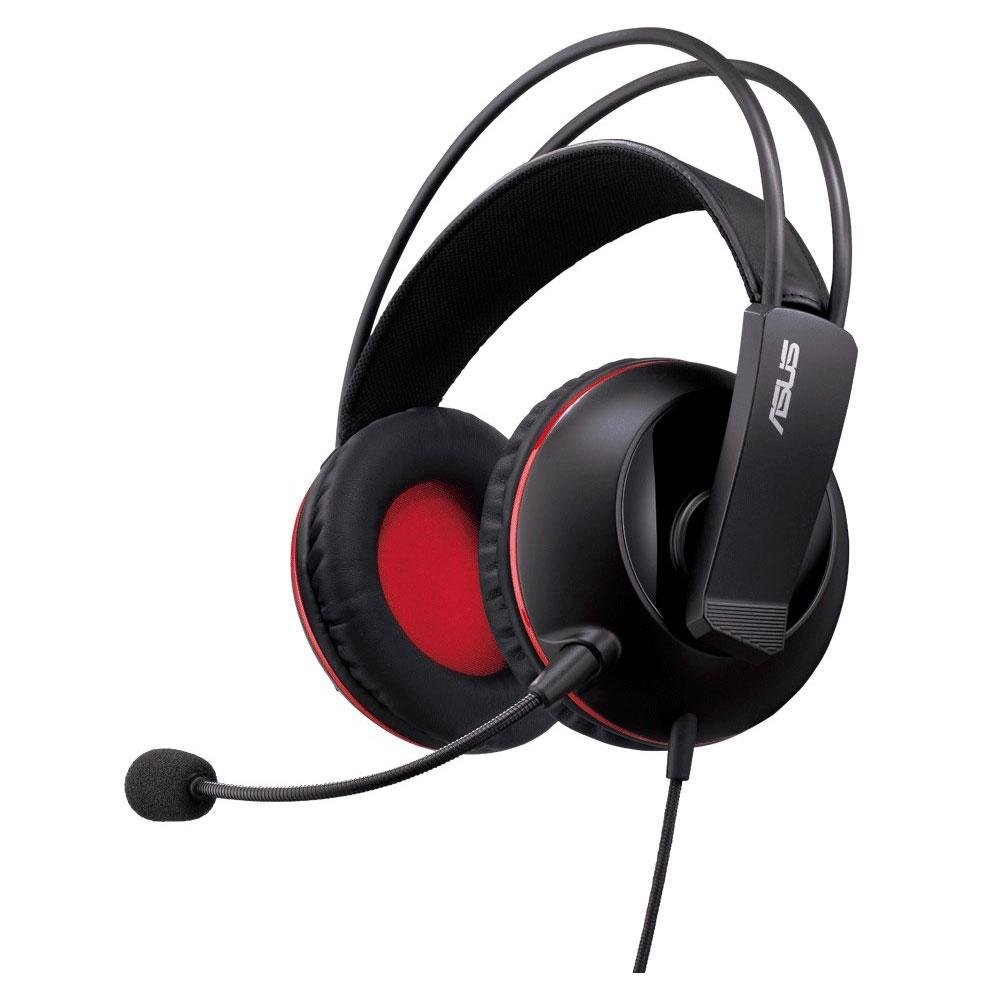Headset Asus Cerberus Preto e Vermelho Headset Asus Cerberus Preto e Vermelho