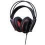 Headset Asus Cerberus Preto e Vermelho