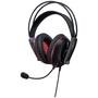 Headset Asus Cerberus Preto e Vermelho