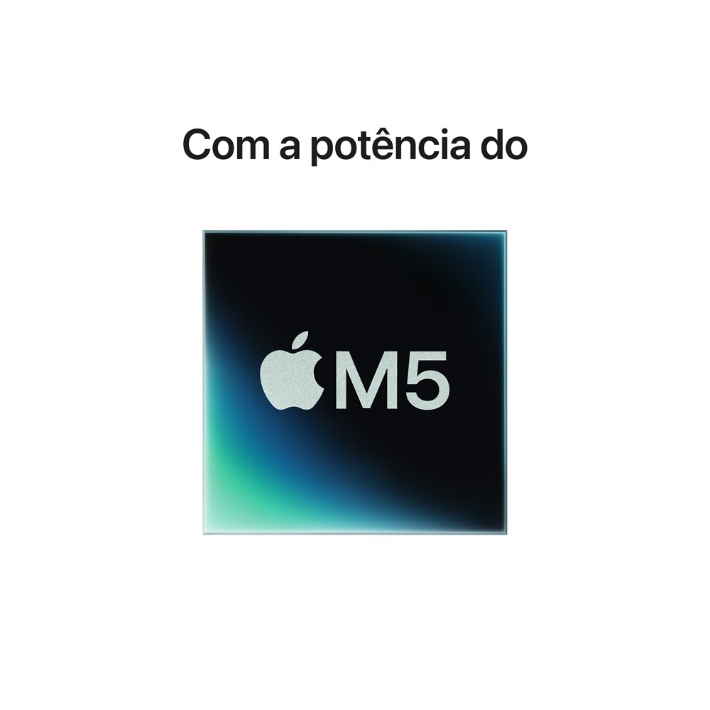 MacBook Pro de 14", M5, CPU de 10 núcleos, GPU de 10 núcleos, 16GB RAM, SSD 1TB, Preto-Espacial - MDE14BZ/A