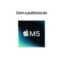 MacBook Pro de 14", M5, CPU de 10 núcleos, GPU de 10 núcleos, 16GB RAM, SSD 1TB, Preto-Espacial - MDE14BZ/A