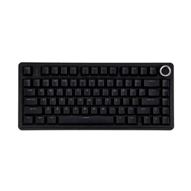 Teclado Mecânico Gamer AULA F75, RGB, Switch Red, Keycaps PBT, Hotswap, Preto - AULA-F75-Wired-BK-R