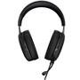 Headset Gamer Corsair HS50 P2, Stereo 2.0 , Drivers 50mm, Preto/Azul - CA-9011172-NA