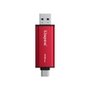 SSD Externo Portátil Kingston, 512GB, Dual USB-A/C, Leitura 1050 MB/s, Gravação 950 MB/s, USB 3.2 Gen 2 - SPSD/512GB