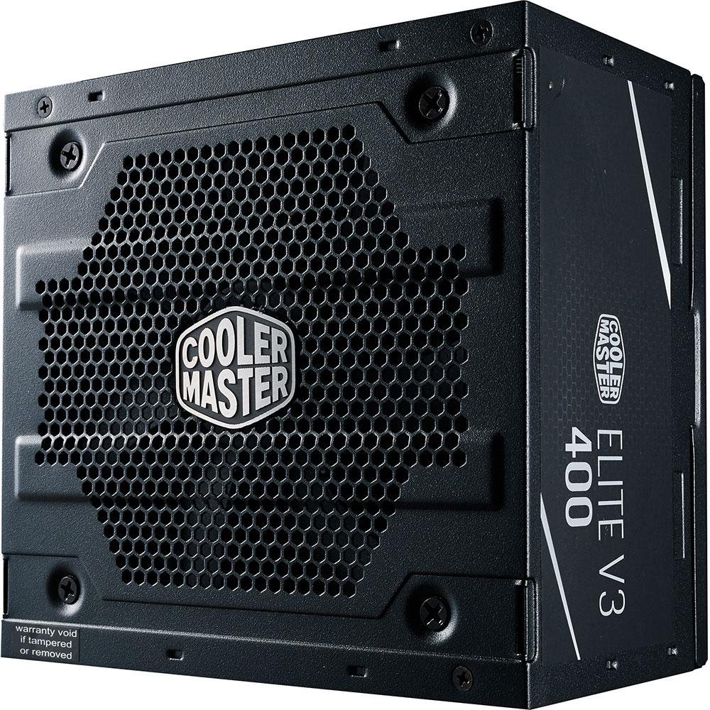 Fonte Cooler Master Elite V3, 400W, PFC Ativo - MPW-4001-ACAAN1 Fonte Cooler Master Elite V3, 400W, PFC Ativo - MPW-4001-ACAAN1