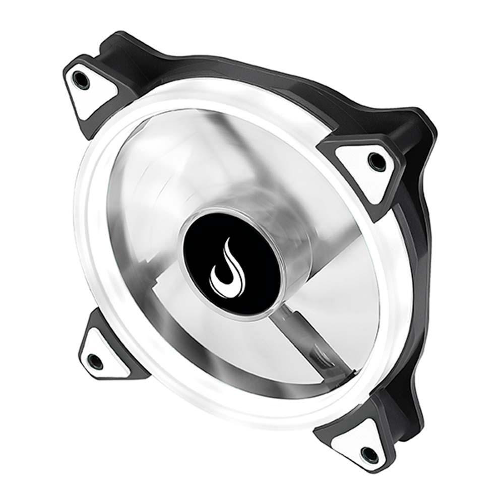 Ventoinha Rise Mode Galaxy Led, 120mm, Branco - RM-FN-01-BW Ventoinha Rise Mode Galaxy Led, 120mm, Branco - RM-FN-01-BW