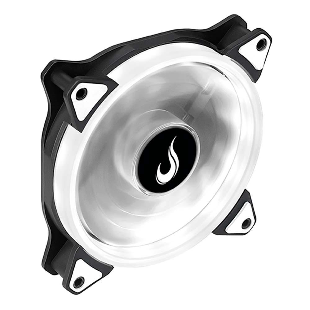 Ventoinha Rise Mode Galaxy Led, 120mm, Branco - RM-FN-01-BW Ventoinha Rise Mode Galaxy Led, 120mm, Branco - RM-FN-01-BW