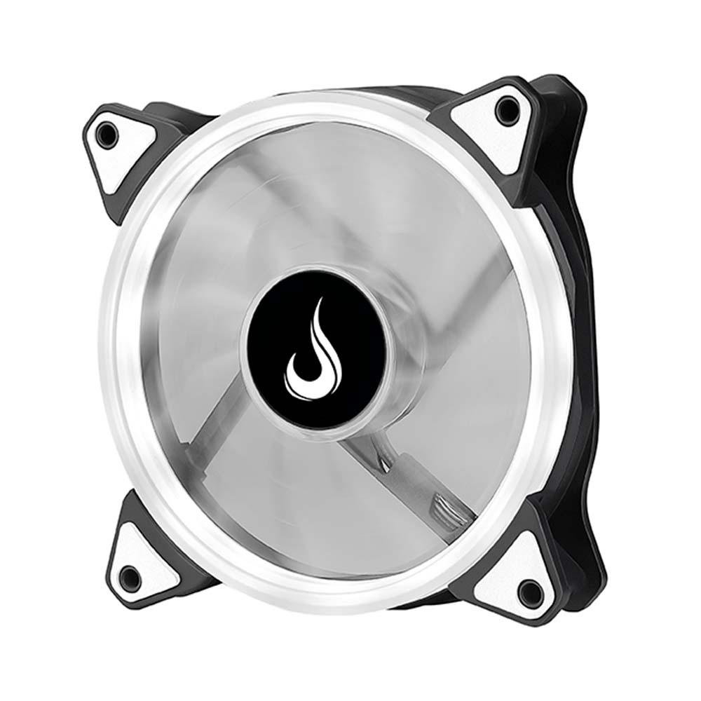 Ventoinha Rise Mode Galaxy Led, 120mm, Branco - RM-FN-01-BW Ventoinha Rise Mode Galaxy Led, 120mm, Branco - RM-FN-01-BW