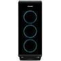 Gabinete NOX TGF em Vidro Temperado, Controlador de FAN e RGB, USB 3.0, 4 FANS com RGB Rainbow NXHUMMERTGF
