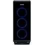 Gabinete NOX TGF em Vidro Temperado, Controlador de FAN e RGB, USB 3.0, 4 FANS com RGB Rainbow NXHUMMERTGF