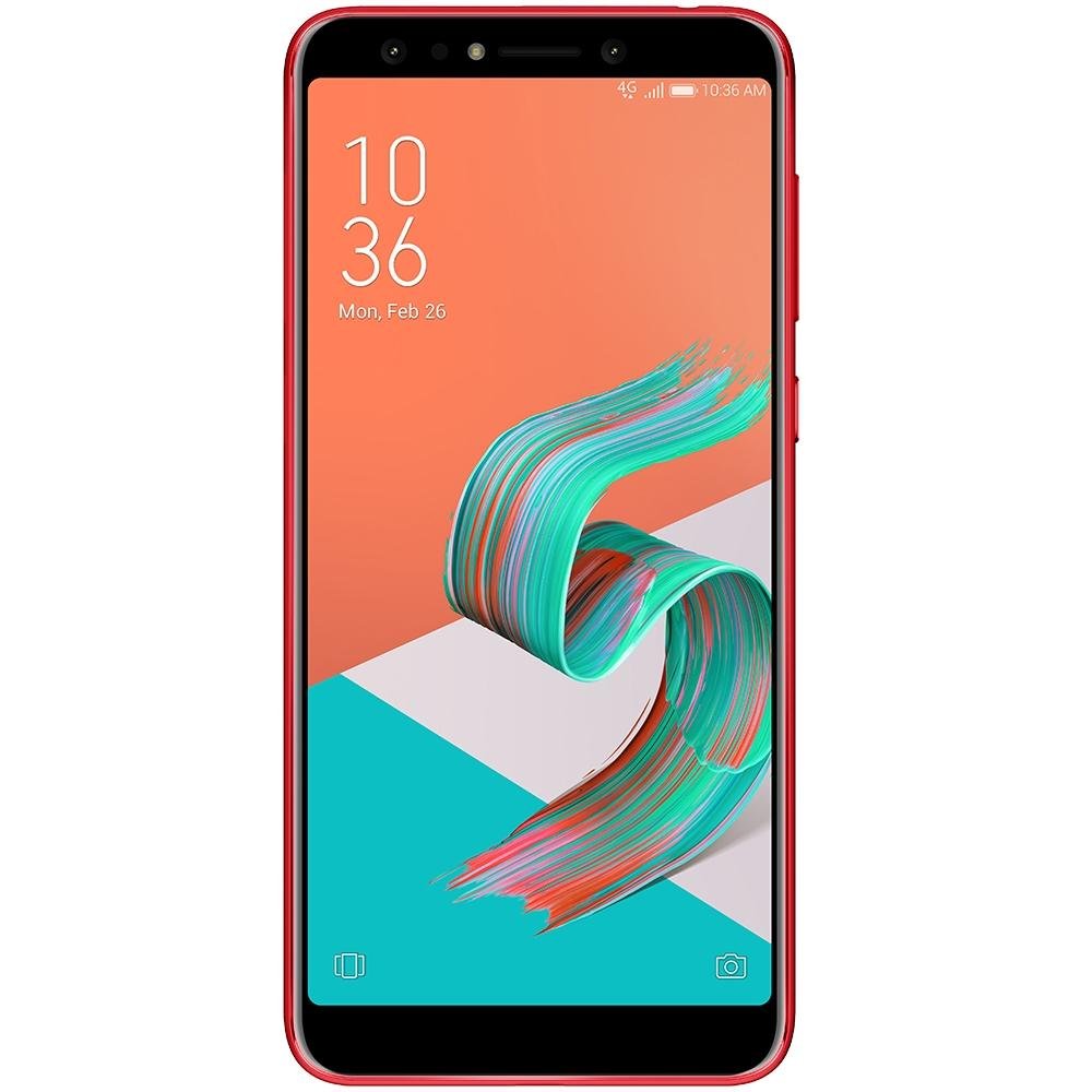 Smartphone Asus Zenfone 5 Selfie, 64GB, 20MP, Tela 6´, Vermelho - ZC600KL-5C111BR Smartphone Asus Zenfone 5 Selfie, 64GB, 20MP, Tela 6´, Vermelho - ZC600KL-5C111BR
