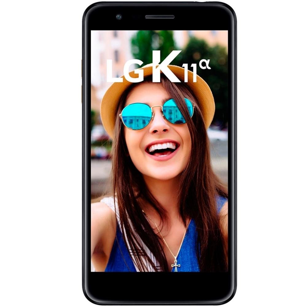 Smartphone LG K11 Alpha, 16GB, 8MP, Tela 5.3´, Dourado - LMX410BTW Smartphone LG K11 Alpha, 16GB, 8MP, Tela 5.3´, Dourado - LMX410BTW