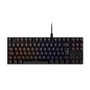 Teclado Mecânico Gamer Husky Harbor, ABNT2, RGB, Switch Gateron Brown, Hotswap, Preto - HTG210PTMA