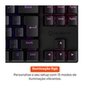 Teclado Mecânico Gamer Husky Harbor, ABNT2, RGB, Switch Gateron Brown, Hotswap, Preto - HTG210PTMA