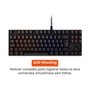 Teclado Mecânico Gamer Husky Harbor, ABNT2, RGB, Switch Gateron Brown, Hotswap, Preto - HTG210PTMA