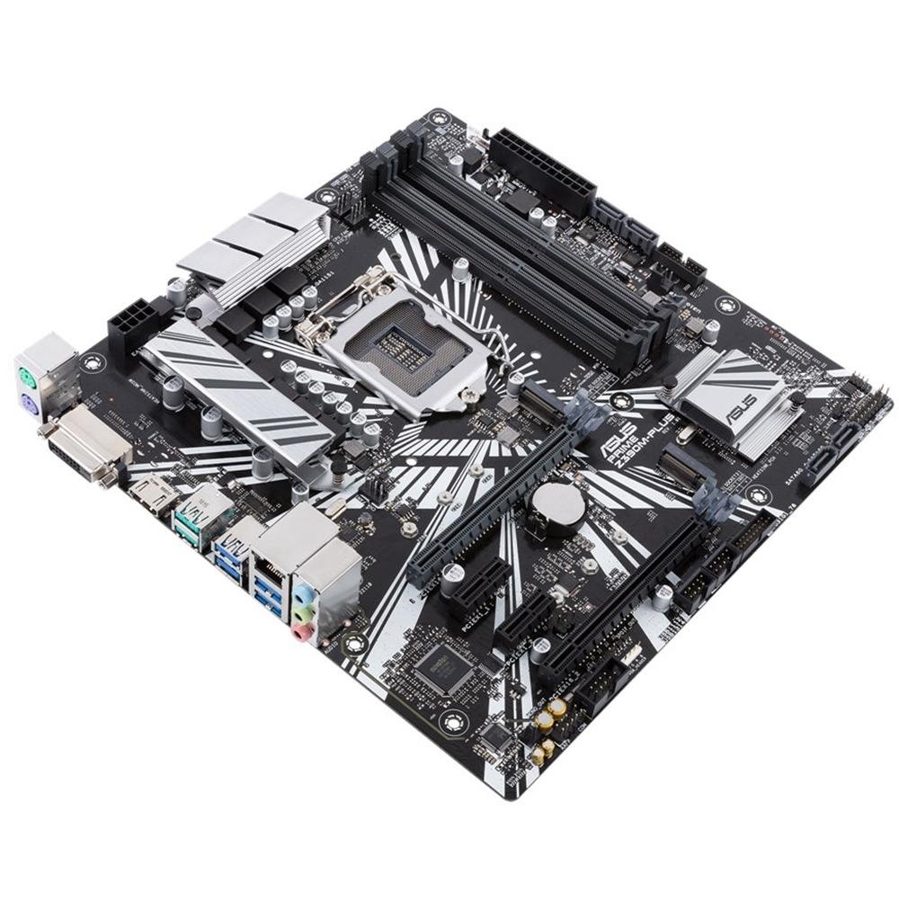 Corei5-9600K ＆ ASUS PRIME Z390M-PLUS Placa-Mãe Asus para Intel LGA 1151 PRIME Z390M-PLUS | KaBuM!