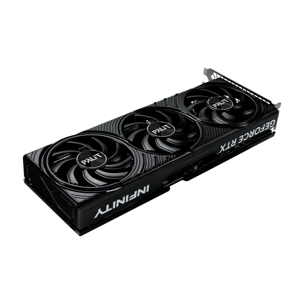 Placa de Video Palit RTX 5070 INFINITY 3 NVIDIA GeForce, 12GB, GDDR7, 192bit 3-DP e HDMI - NE75070019K9-GB2050S Placa de Video Palit RTX 5070 INFINITY 3 NVIDIA GeForce, 12GB, GDDR7, 192bit 3-DP e HDMI - NE75070019K9-GB2050S
