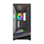 Gabinete Gamer Montech Sky 3, Mid Tower, Vidro Temperado, 3 Fans ARGB, ATX, Preto - SKY3B