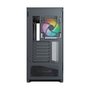 Gabinete Gamer Montech Sky 3, Mid Tower, Vidro Temperado, 3 Fans ARGB, ATX, Preto - SKY3B