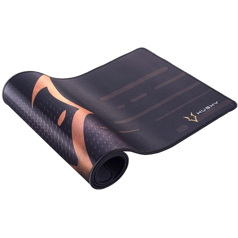Mousepad Gamer Husky Gaming Storm, Gold, Speed, Extra Grande 900x290mm - MP-HST-TR