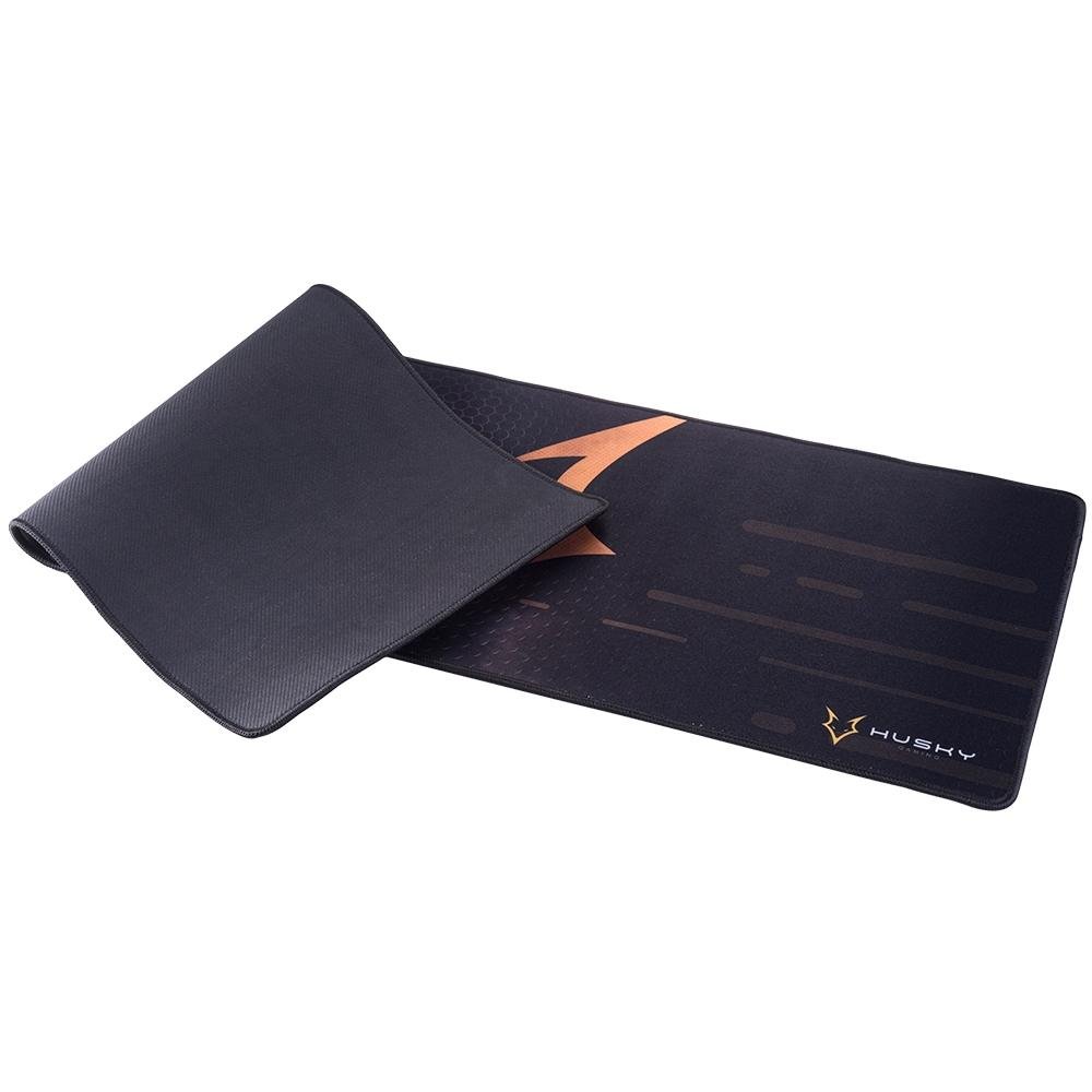 Mousepad Gamer Husky Gaming Storm, Gold, Speed, Extra Grande 900x290mm - MP-HST-TR