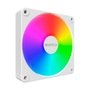 Ventoinha Montech GF120R V2, ARGB, Reverse, 120mm, Branco - GF120RV2ARGBW