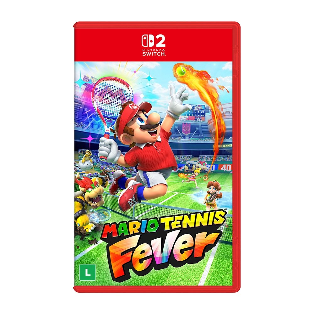 Jogo Mario Tennis Fever Nintendo Switch 2 Jogo Mario Tennis Fever Nintendo Switch 2