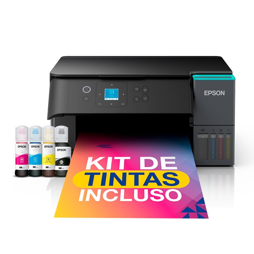 Multifuncional Epson EcoTank L4360 Wi-Fi | KaBuM!