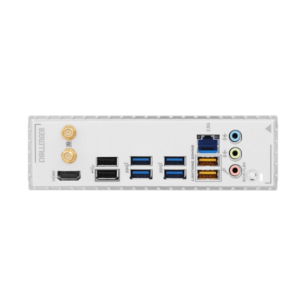 Placa-Mãe ASRock B850M Challenger WiFi White, AMD AM5, Micro ATX, DDR5 - 90-MXBU50-A0UAYZ