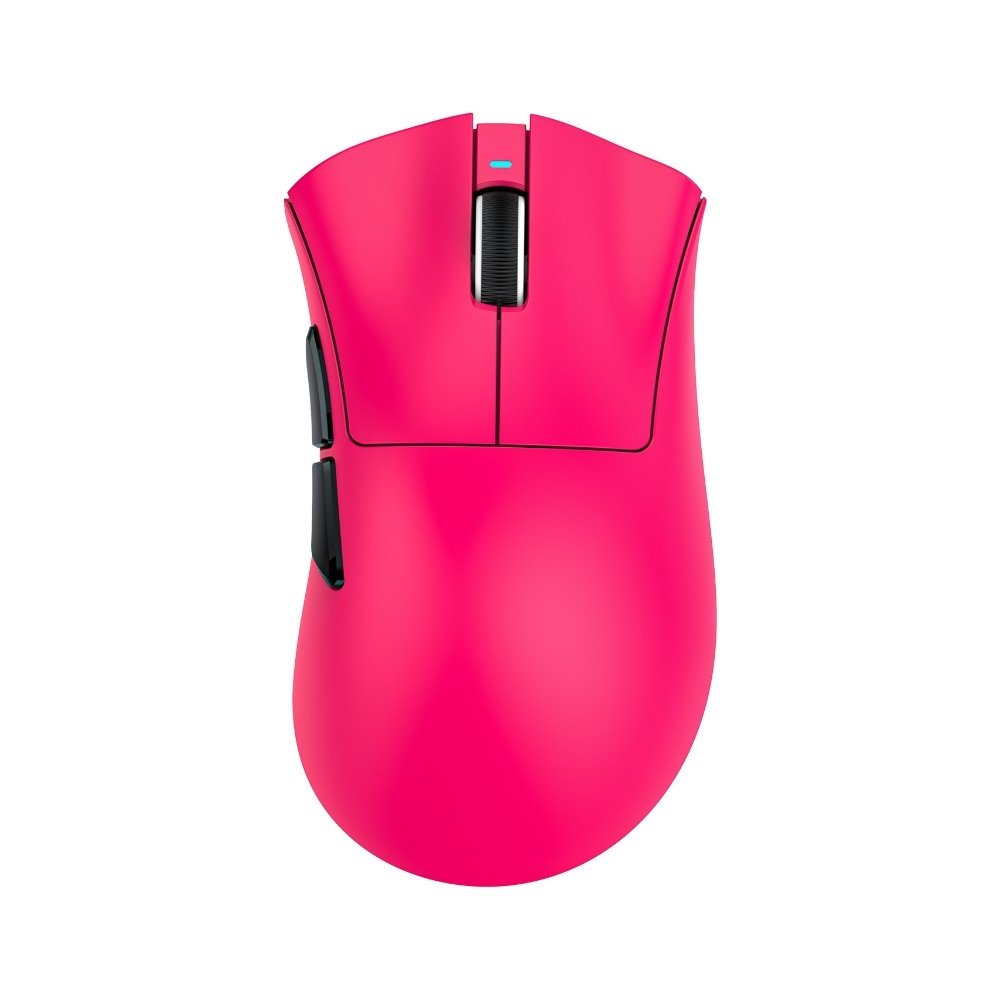 Mouse Gamer Sem Fio Attack Shark V3, 25000 DPI, Tri-Mode Wireless Bluetooth USB-C, Berry Red - V3 Mouse Gamer Sem Fio Attack Shark V3, 25000 DPI, Tri-Mode Wireless Bluetooth USB-C, Berry Red - V3