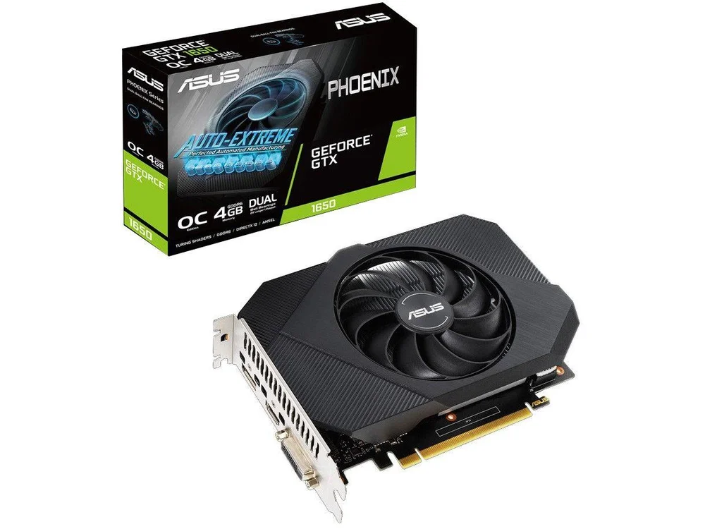 ASUS GeForce GTX 1650 グラボ Placa de Vídeo Asus NVIDIA GeForce GTX 1650 OC