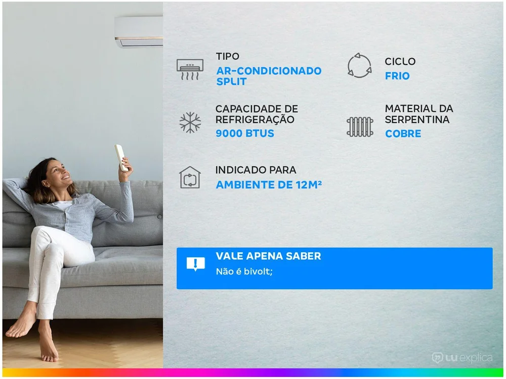 Ar Condicionado Split Hw On/off Eco Top Agratto, 9000 Btus, Frio, 220V, Monofasico - ECST9FR4-02 Ar Condicionado Split Hw On/off Eco Top Agratto, 9000 Btus, Frio, 220V, Monofasico - ECST9FR4-02