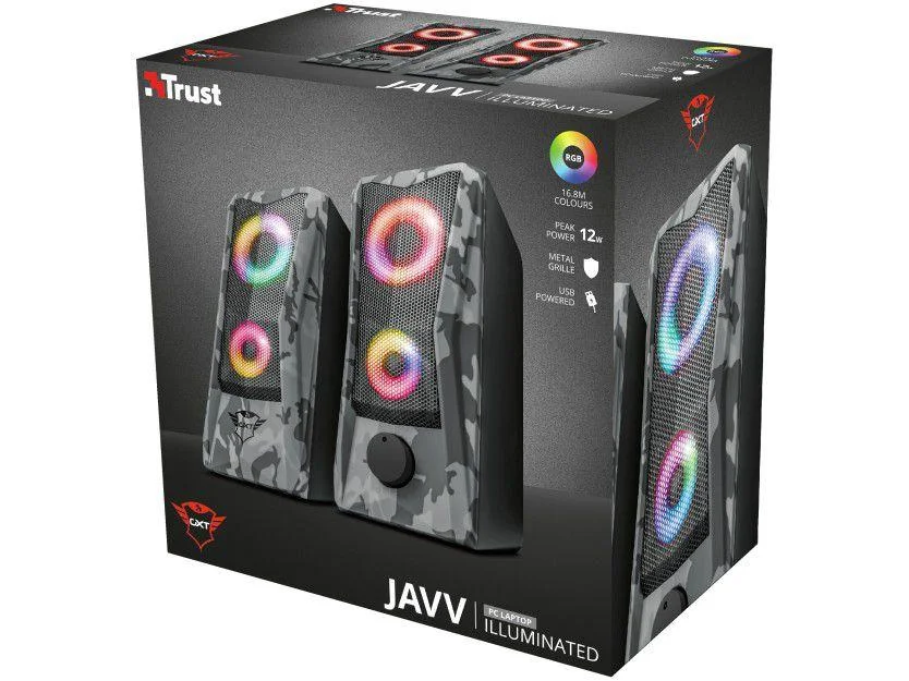 Caixa De Som Gamer Trust Javv Kabum