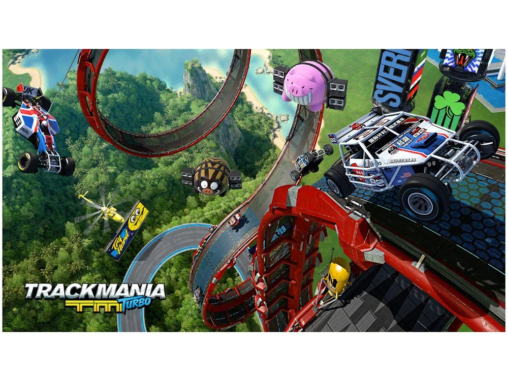 Jogo Ps4 Trackmania Turbo Game Jogo Ps4 Trackmania Turbo Game