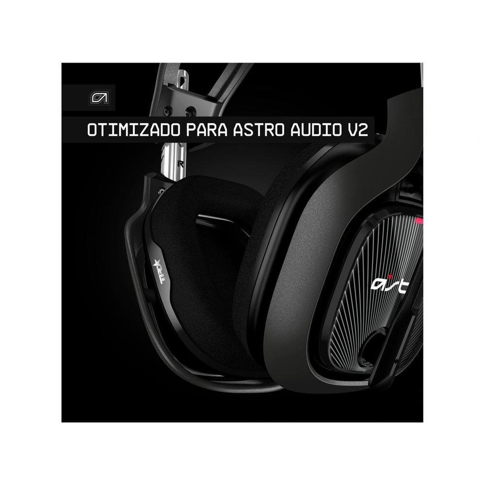 Headset Gamer Astro A40 TR, USB, P3, Preto | KaBuM!
